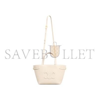 CELINE MINI CABAS ANAIS CUIR TRIOMPHE IN GRAINED CALFSKIN 118613ENY.02PA (21*20*10cm) CELINE MINI CABAS ANAIS CUIR TRIOMPHE IN GRAINED CALFSKIN 118613ENY.02PA (21*20*10cm)